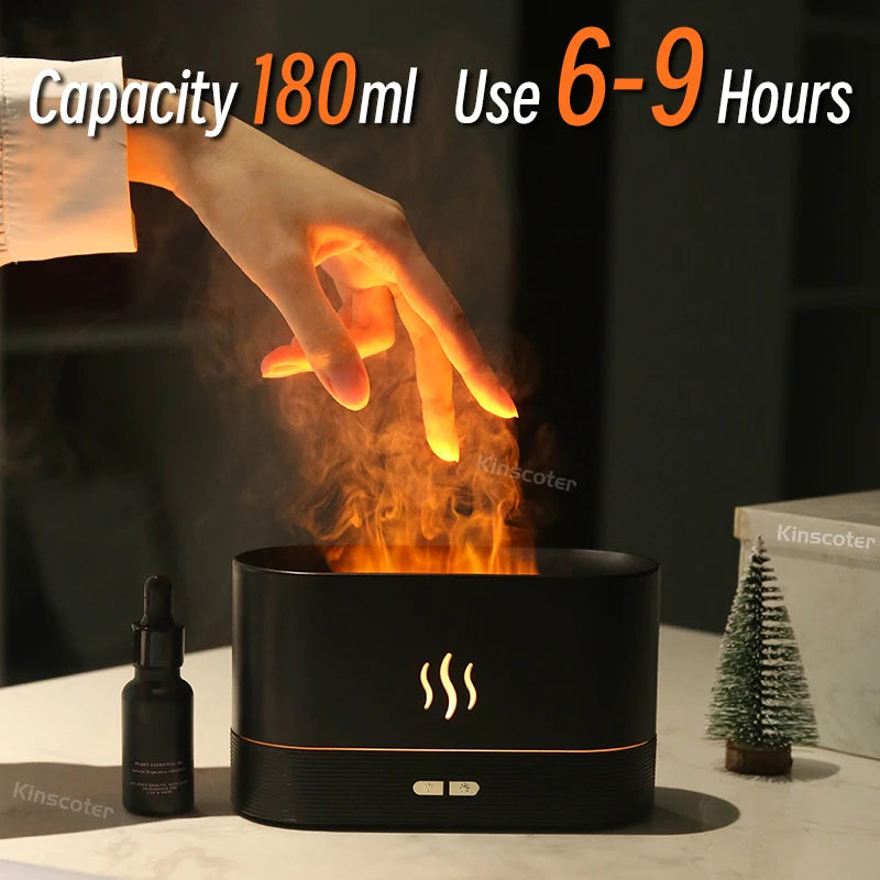 Lodgevibes ™ Flame Humidifier